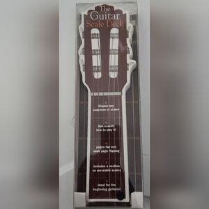 NWOT Guitar Scale Deck (Guitar Decks) by Lozano, Ed Book